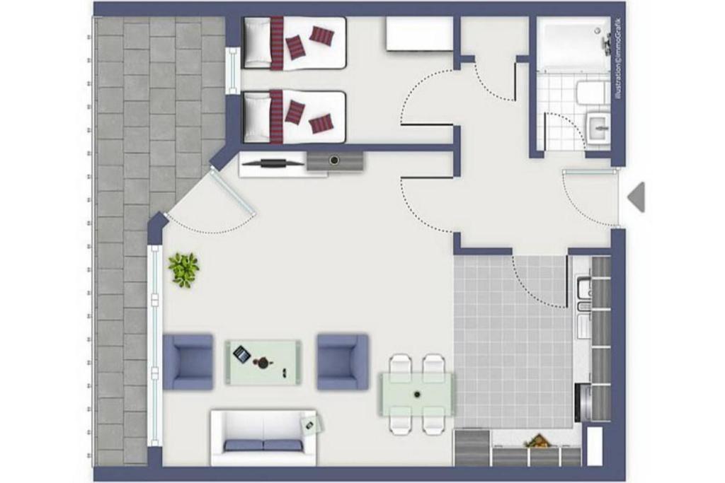 Strandhotel Wohnung 43 Dahme  Eksteriør billede